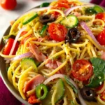 Spaghetti Salad with Italian Dressing Recipe First Image