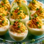 Spicy Deviled Eggs (with Chipotle and Lime) First Image