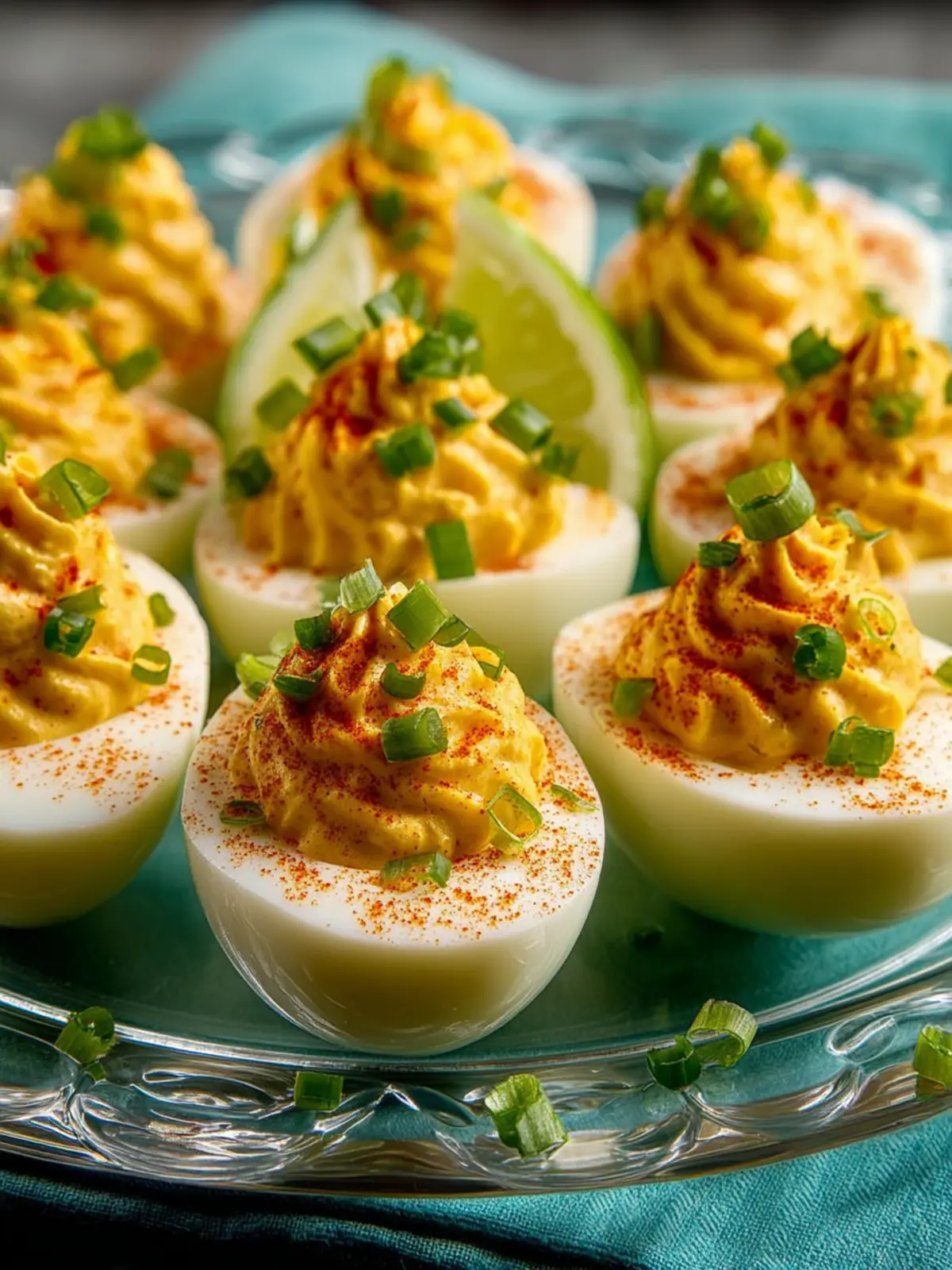 Spicy Deviled Eggs (with Chipotle and Lime) First Image