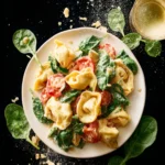 Spinach and Tomato Tortellini First Image