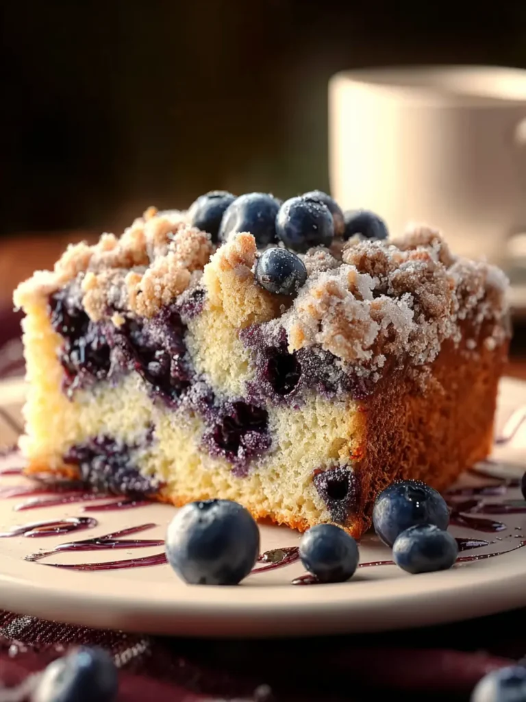 Blueberry Coffee Cake First Image