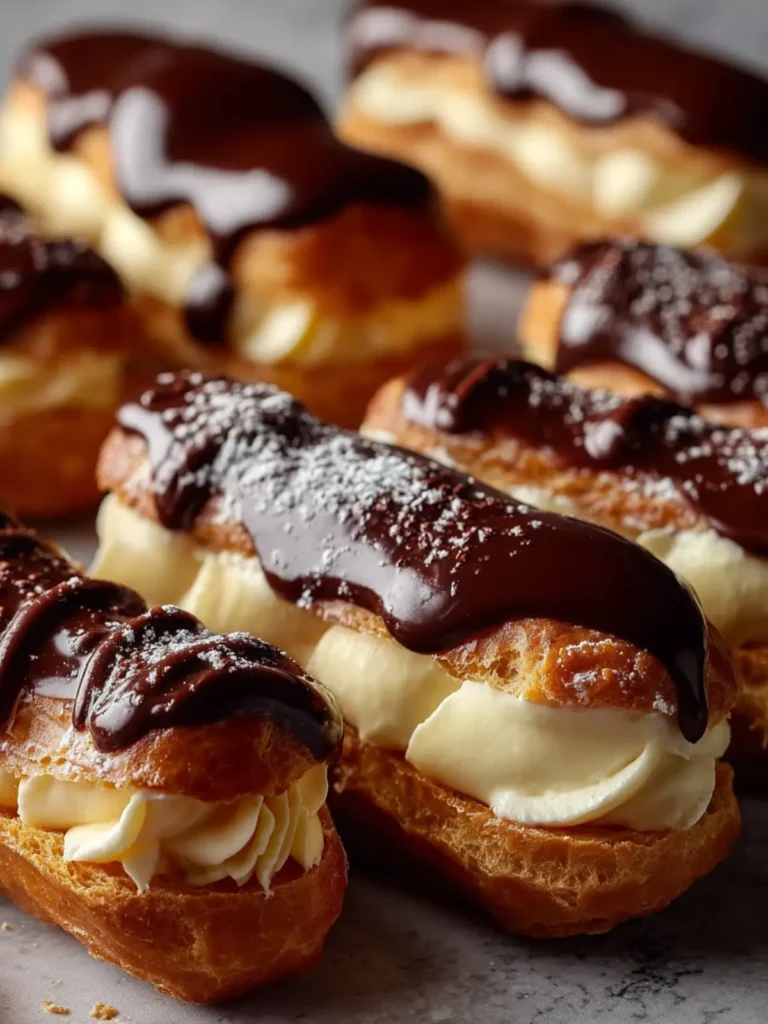Homemade Eclairs First Image