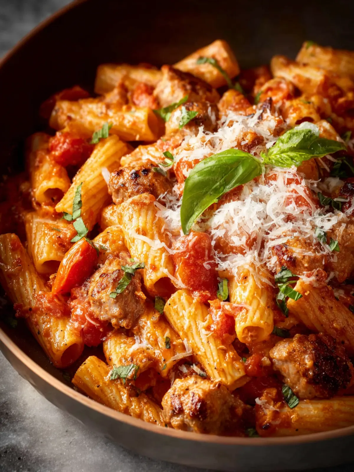 Italian Sausage Pasta First Image