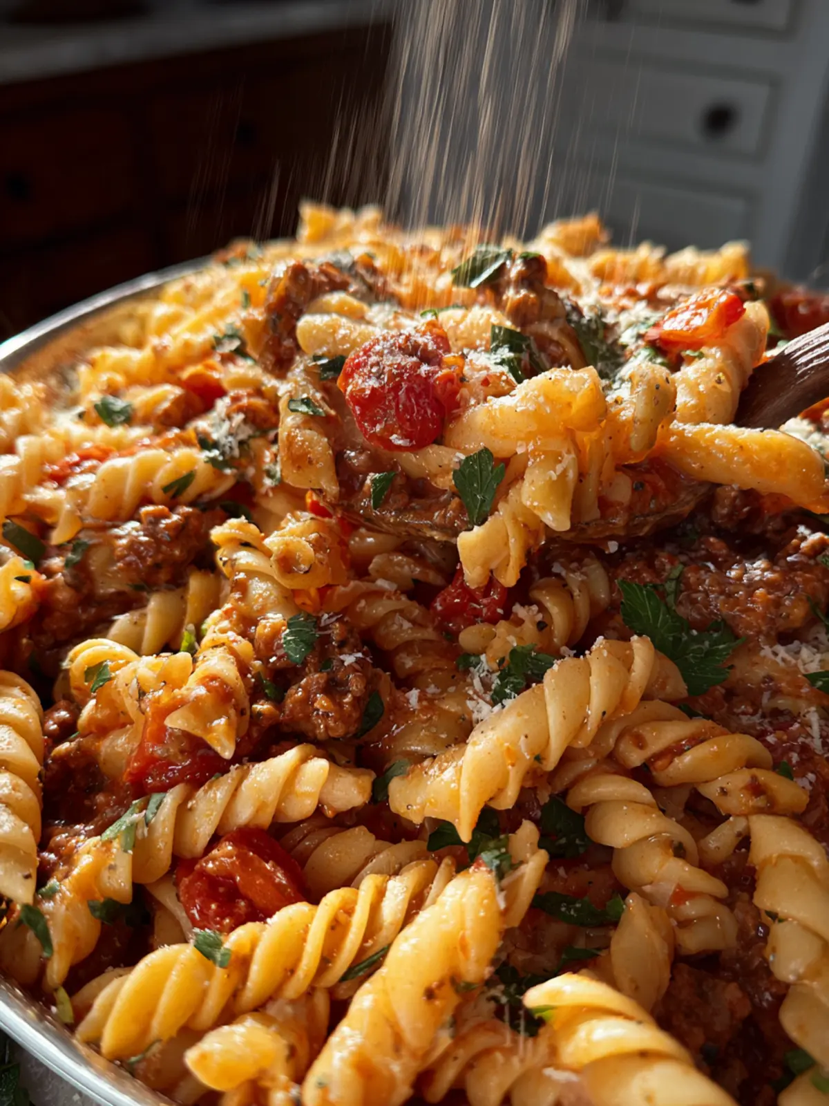 Million Dollar Pantry Pasta (Easy Cleanup, High-Impact Weeknight Dinner) First Image