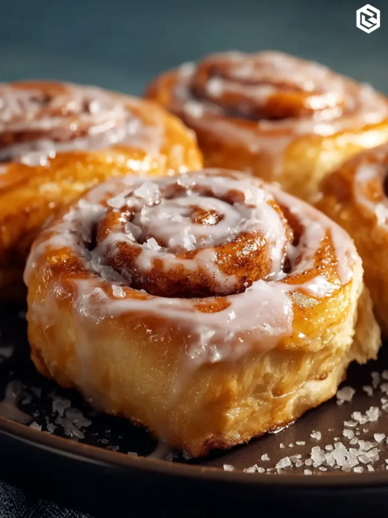 No Yeast Cinnamon Rolls First Image