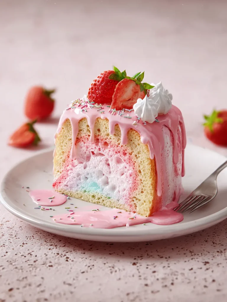 Strawberry Milkshake Cake First Image