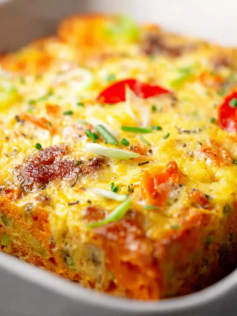 Sweet Potato Breakfast Casserole First Image