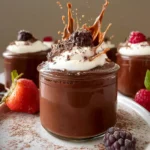 Chocolate Tofu Pudding First Image