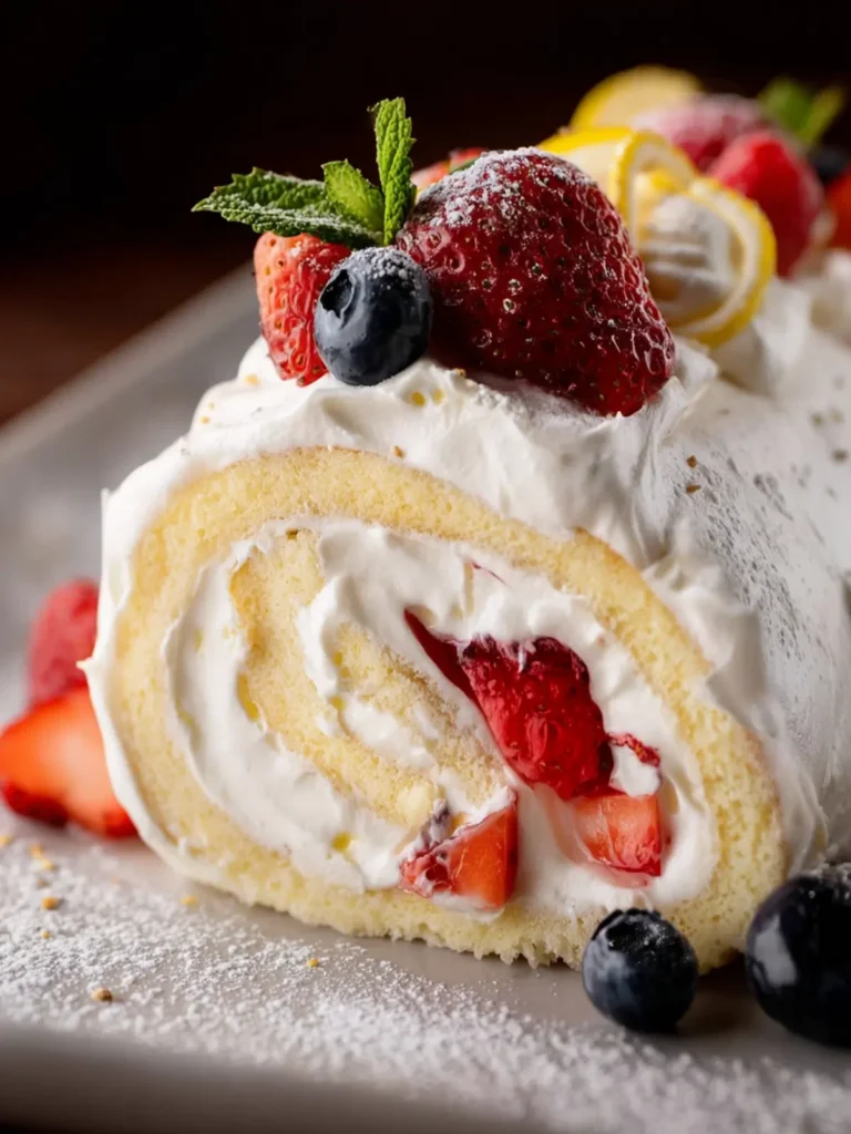 Meringue Roulade First Image
