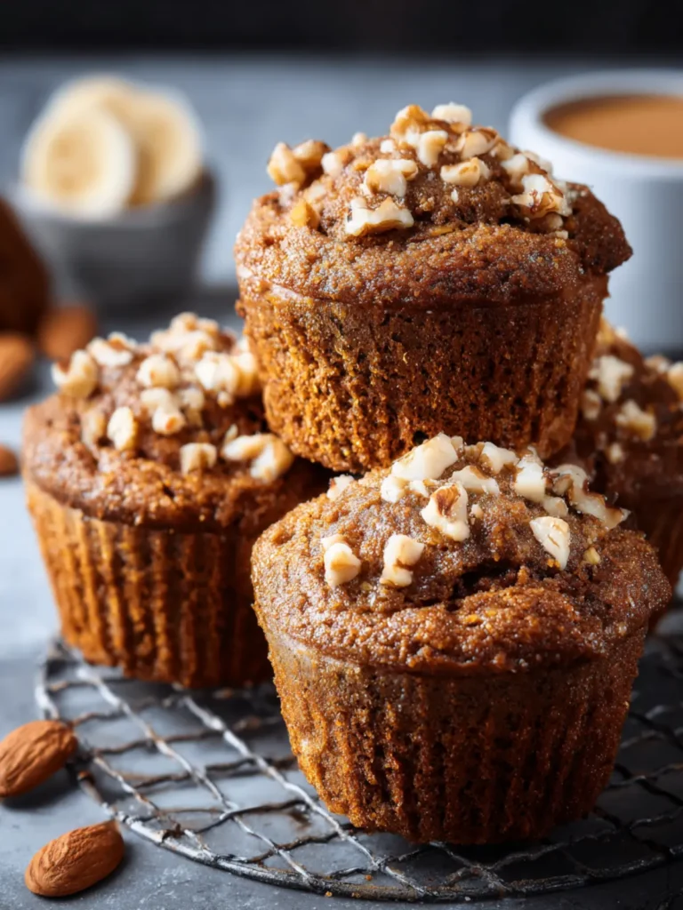 banana nut muffins First Image