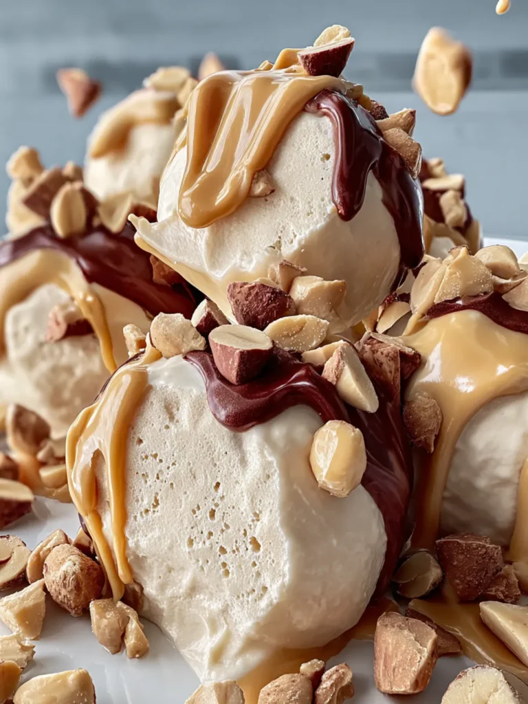 frozen peanut butter yogurt bites First Image