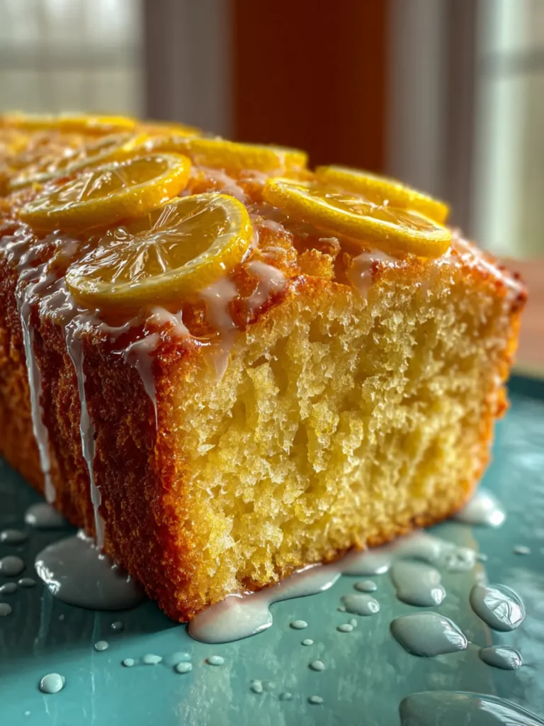 lemon loaf cake First Image